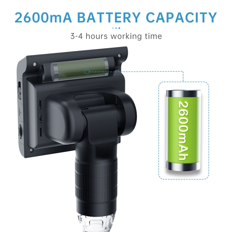 P190 1000X Desktop HD Digital Microscope with 2.4 inch Screen - HoMEdemic™ 