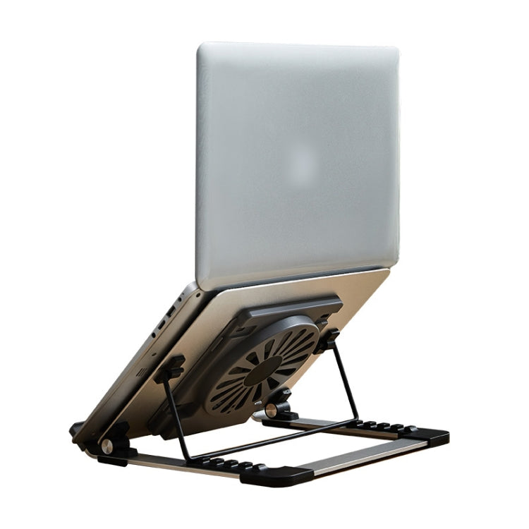 P3 Adjustable Aluminum Foldable Portable Laptop Notebook Fan Stand Bracket - HoMEdemic™ 