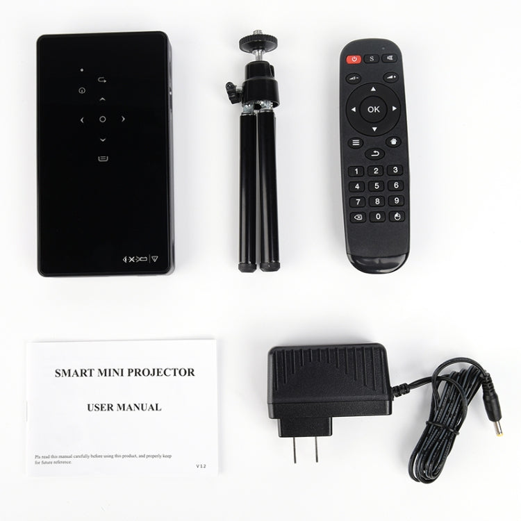 P8I 854x480 100LM Mini Portable Multimedia DLP Projector - HoMEdemic™ 