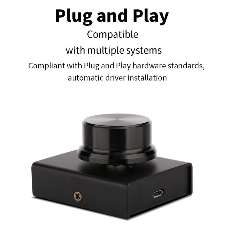 PC Computer Peripherals Mini Switch Wired Volume Adjuster(Black) - HoMEdemic™ 