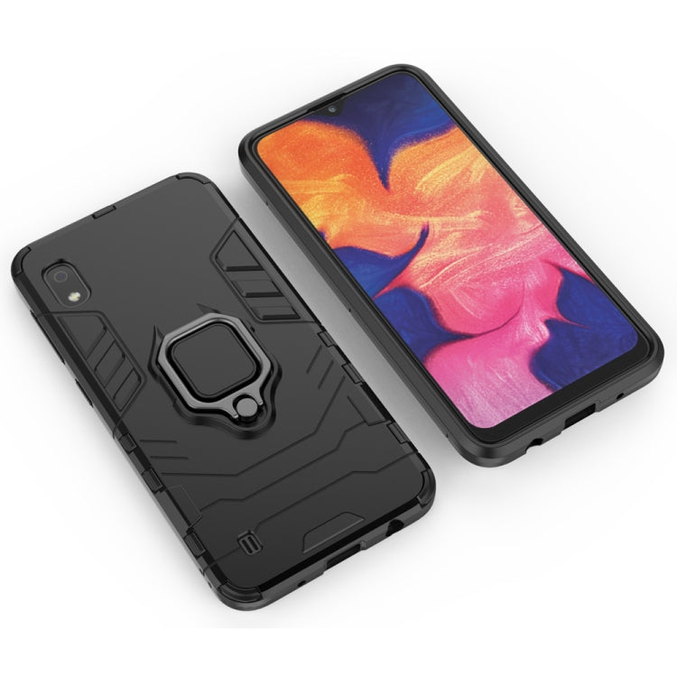 PC + TPU Shockproof Protective Case for Galaxy A10, with Magnetic Ring Holder, For Galaxy A10 - HoMEdemic™ 