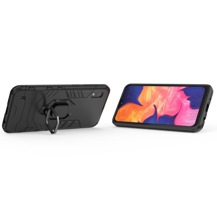 PC + TPU Shockproof Protective Case for Galaxy A10, with Magnetic Ring Holder, For Galaxy A10 - HoMEdemic™ 
