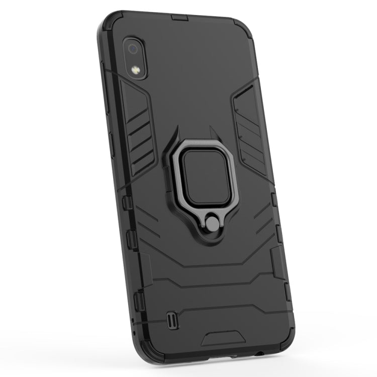 PC + TPU Shockproof Protective Case for Galaxy A10, with Magnetic Ring Holder, For Galaxy A10 - HoMEdemic™ 