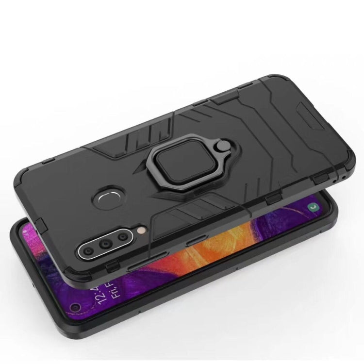 PC + TPU Shockproof Protective Case for Galaxy A60, with Magnetic Ring Holder, For Galaxy A60 - HoMEdemic™ 