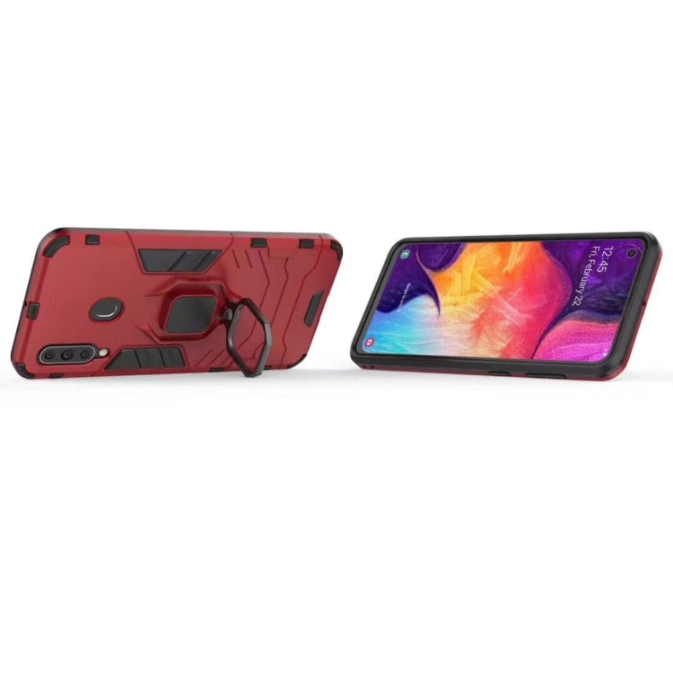 PC + TPU Shockproof Protective Case for Galaxy A60, with Magnetic Ring Holder, For Galaxy A60 - HoMEdemic™ 