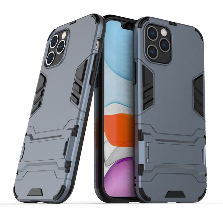 PC + TPU Shockproof Protective Case with Invisible Holder, For iPhone 12 / 12 Pro, For iPhone 12 mini, For OPPO Realme C11, For Vivo X50 Pro+, For Samsung Galaxy M01 - HoMEdemic™ 