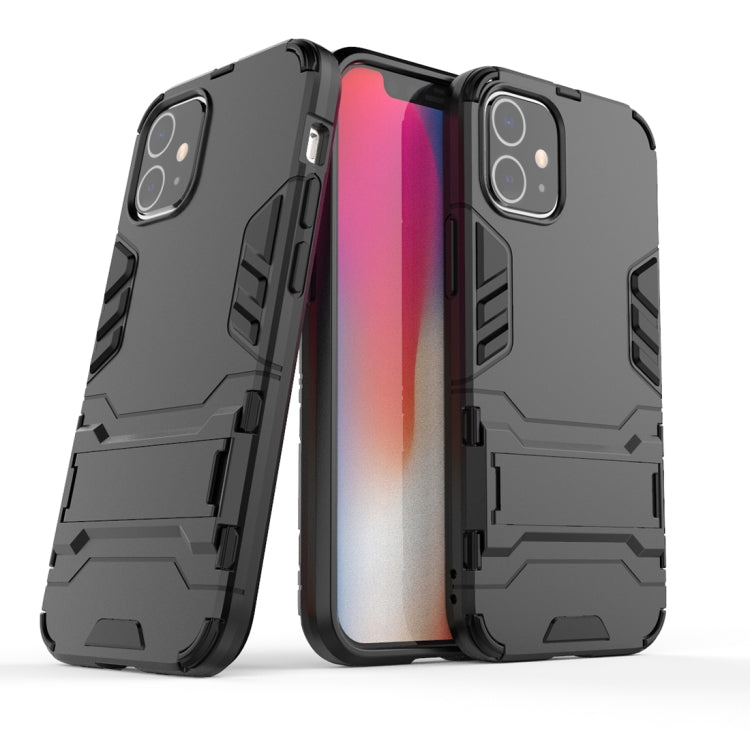 PC + TPU Shockproof Protective Case with Invisible Holder, For iPhone 12 / 12 Pro, For iPhone 12 mini, For OPPO Realme C11, For Vivo X50 Pro+, For Samsung Galaxy M01 - HoMEdemic™ 