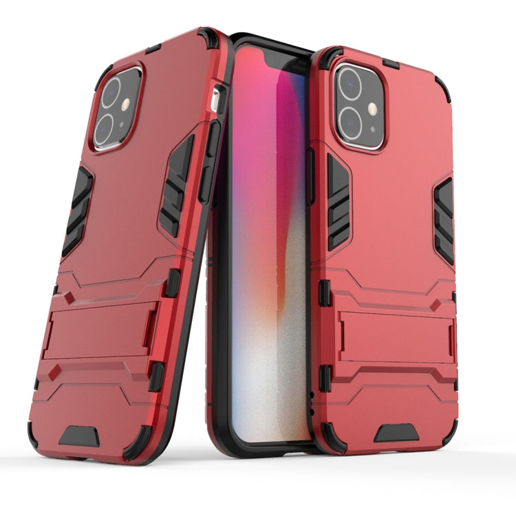 PC + TPU Shockproof Protective Case with Invisible Holder, For iPhone 12 / 12 Pro, For iPhone 12 mini, For OPPO Realme C11, For Vivo X50 Pro+, For Samsung Galaxy M01 - HoMEdemic™ 