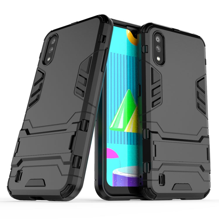 PC + TPU Shockproof Protective Case with Invisible Holder, For iPhone 12 / 12 Pro, For iPhone 12 mini, For OPPO Realme C11, For Vivo X50 Pro+, For Samsung Galaxy M01 - HoMEdemic™ 