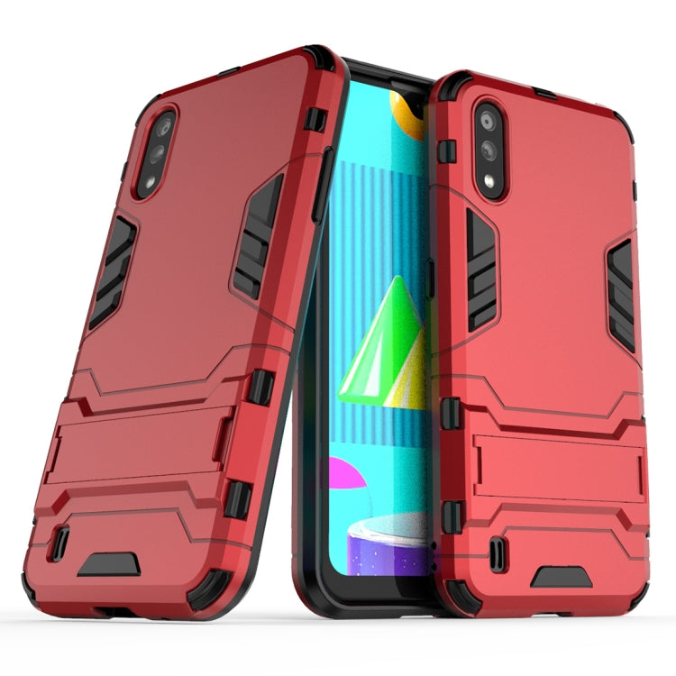 PC + TPU Shockproof Protective Case with Invisible Holder, For iPhone 12 / 12 Pro, For iPhone 12 mini, For OPPO Realme C11, For Vivo X50 Pro+, For Samsung Galaxy M01 - HoMEdemic™ 
