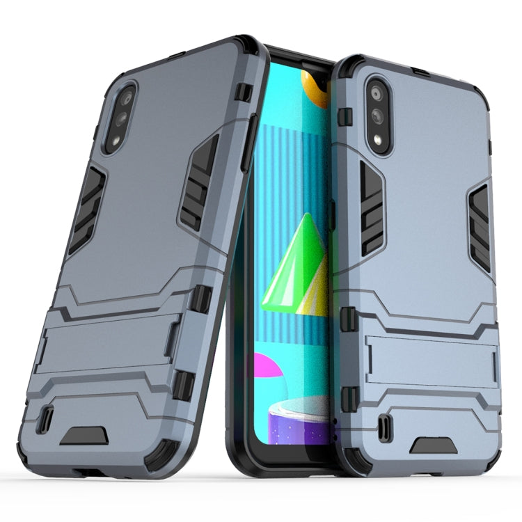 PC + TPU Shockproof Protective Case with Invisible Holder, For iPhone 12 / 12 Pro, For iPhone 12 mini, For OPPO Realme C11, For Vivo X50 Pro+, For Samsung Galaxy M01 - HoMEdemic™ 