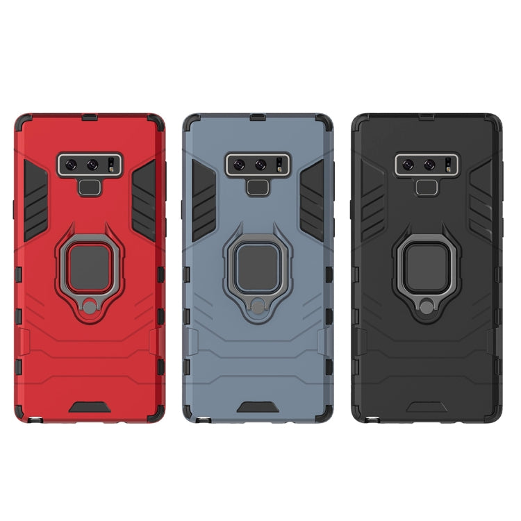 PC + TPU Shockproof Protective Case with Magnetic Ring Holder For Galaxy Note9, For Galaxy Note9 - HoMEdemic™ 
