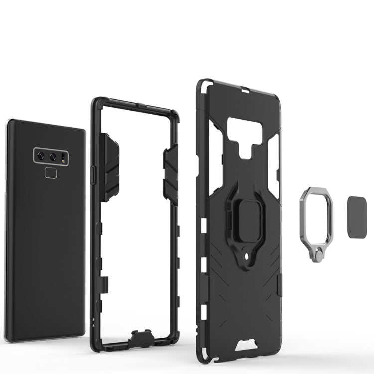 PC + TPU Shockproof Protective Case with Magnetic Ring Holder For Galaxy Note9, For Galaxy Note9 - HoMEdemic™ 
