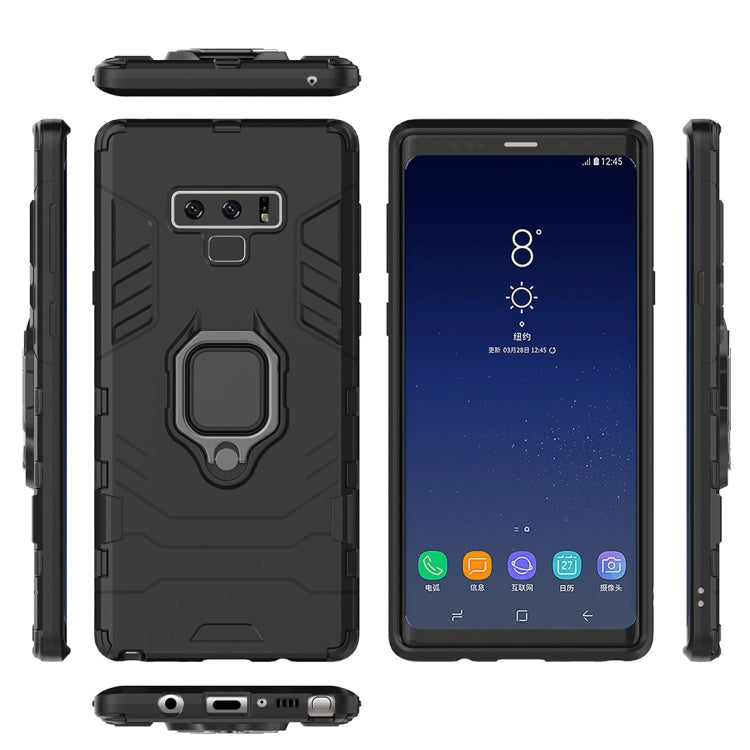 PC + TPU Shockproof Protective Case with Magnetic Ring Holder For Galaxy Note9, For Galaxy Note9 - HoMEdemic™ 