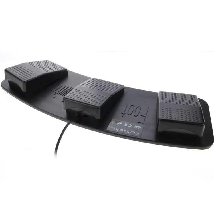 PC USB Triple Action Foot Switch, 2 Foot Switch - HoMEdemic™ 