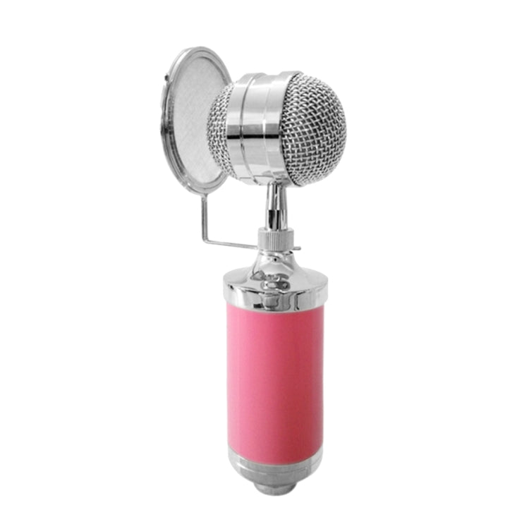 3000 Home KTV Mic Condenser Sound Recording Microphone with Shock Mount & Pop Filter for PC & Laptop, 3.5mm Earphone Port, Cable Length: 2.5m