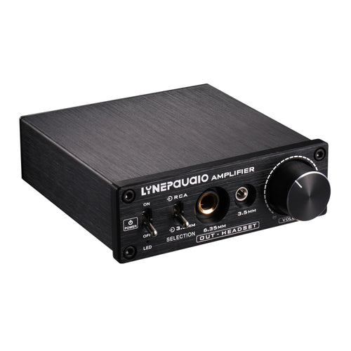 LINEPAUDIO B899 Pre-stage Stereo Signal Amplifier Booster Dual Sound Source Headphone Amplifier 2 in 3 out with Volume Control - HoMEdemic™ 