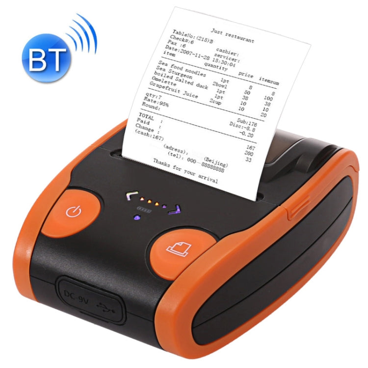QS-5806 Portable 58mm Bluetooth POS Receipt Thermal Printer, QS-5806-E, QS-5806-H - HoMEdemic™ 