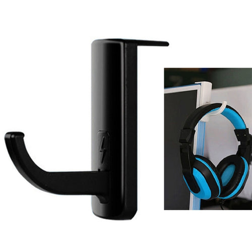 Universal Headphone Hanger PC Monitor Desk Headset Stand Holder Hook - HoMEdemic™ 