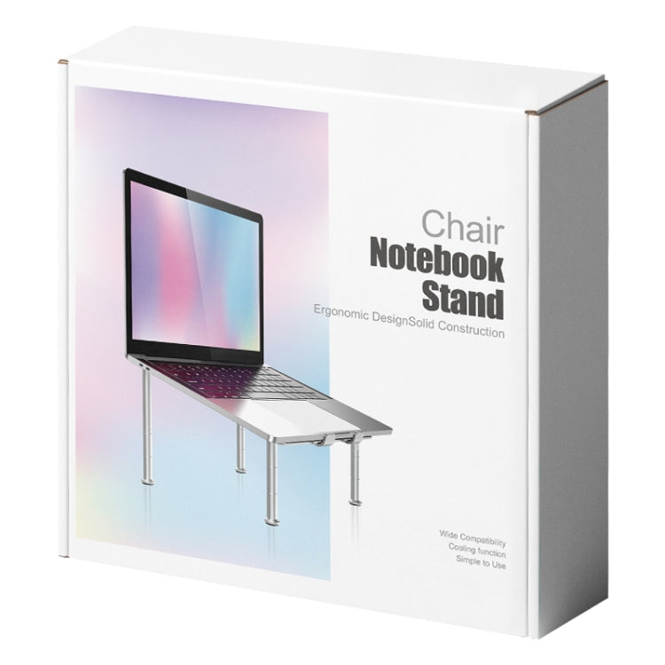 R-JUST BJ03 Universal Detachable Bench Shape Aluminum Alloy Angle Adjustable Laptop Stand - HoMEdemic™ 
