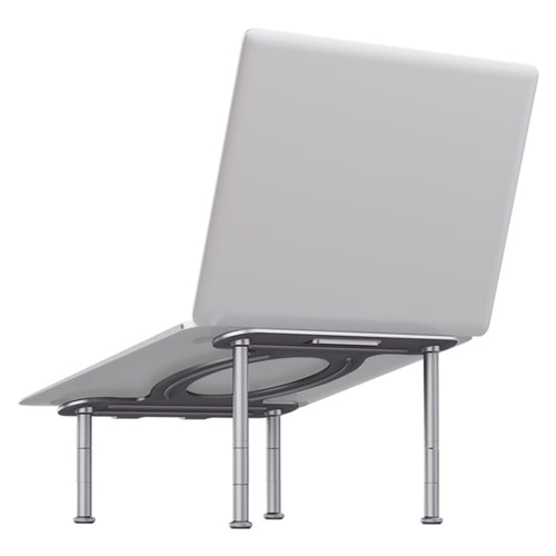 R-JUST BJ03 Universal Detachable Bench Shape Aluminum Alloy Angle Adjustable Laptop Stand - HoMEdemic™ 