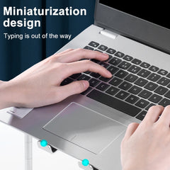 R-JUST BJ03 Universal Detachable Bench Shape Aluminum Alloy Angle Adjustable Laptop Stand - HoMEdemic™ 