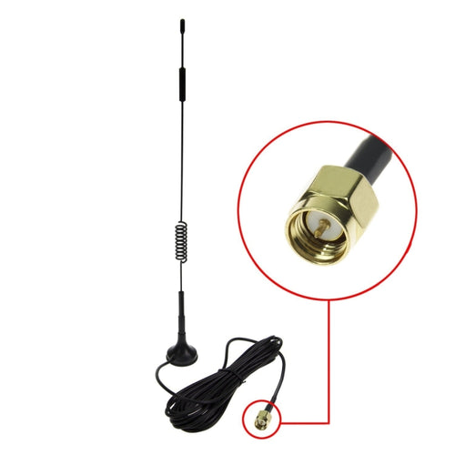 7dBi SMA Male Connector High Gain 4G LTE CPRS GSM 2.4G WCDMA 3G Antenna Network Reception Adapter - HoMEdemic™ 