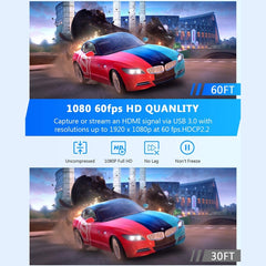 Z26A HDMI/F Female to USB 3.0/M Male HD Video Capture Card, Z26A - HoMEdemic™ 
