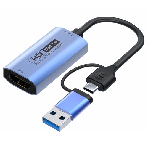 Z29C HDMI/F Female to USB-C / Type-C+USB 3.0/M Male HD Video Capture Card, Z29C - HoMEdemic™ 