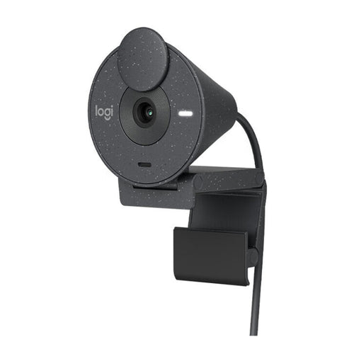 Logitech Brio 300 2MP 1080P Full HD IP Camera with Noise Reduction Microphone (Black) - HoMEdemic™ 