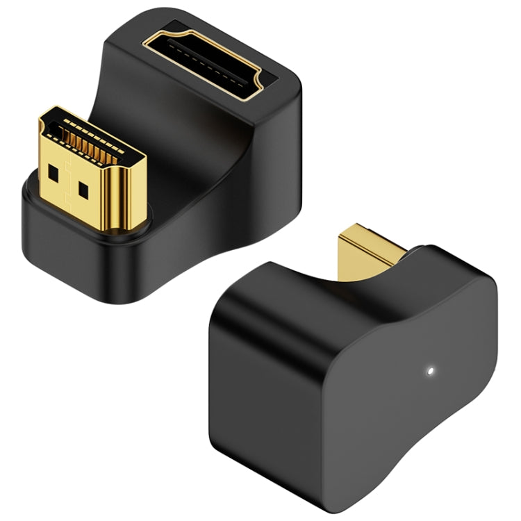 A8K-16 8K HDMI Male to HDMI Female U-bend Adapter - HoMEdemic™ 