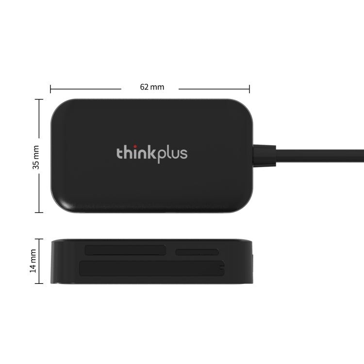 Lenovo thinkplus TC102 USB 3 in 1 Multi-function Card Reader - HoMEdemic™ 