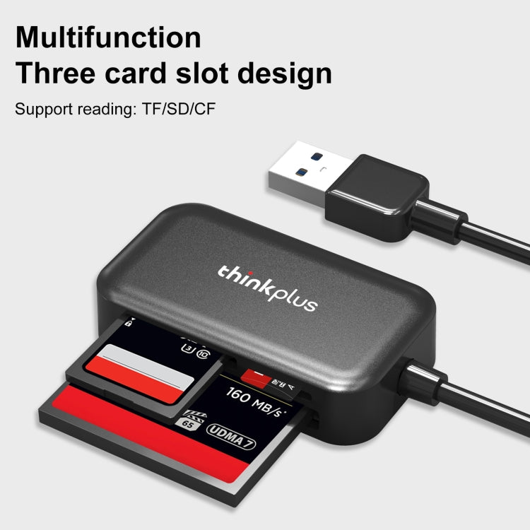 Lenovo thinkplus TC102 USB 3 in 1 Multi-function Card Reader - HoMEdemic™ 