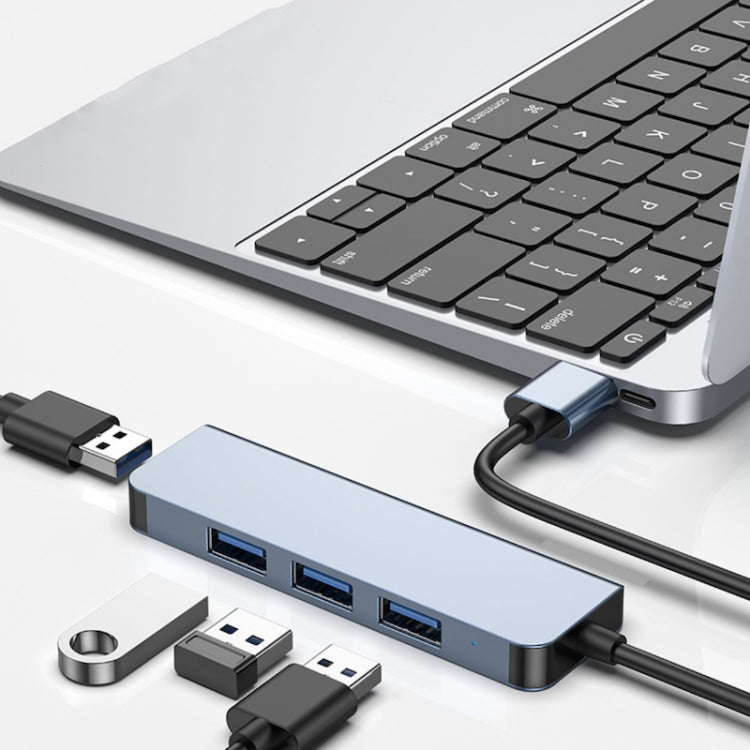 BYL-2013U3 12cm 4 in 1 USB to USB3.0x4 HUB Adapter - HoMEdemic™ 