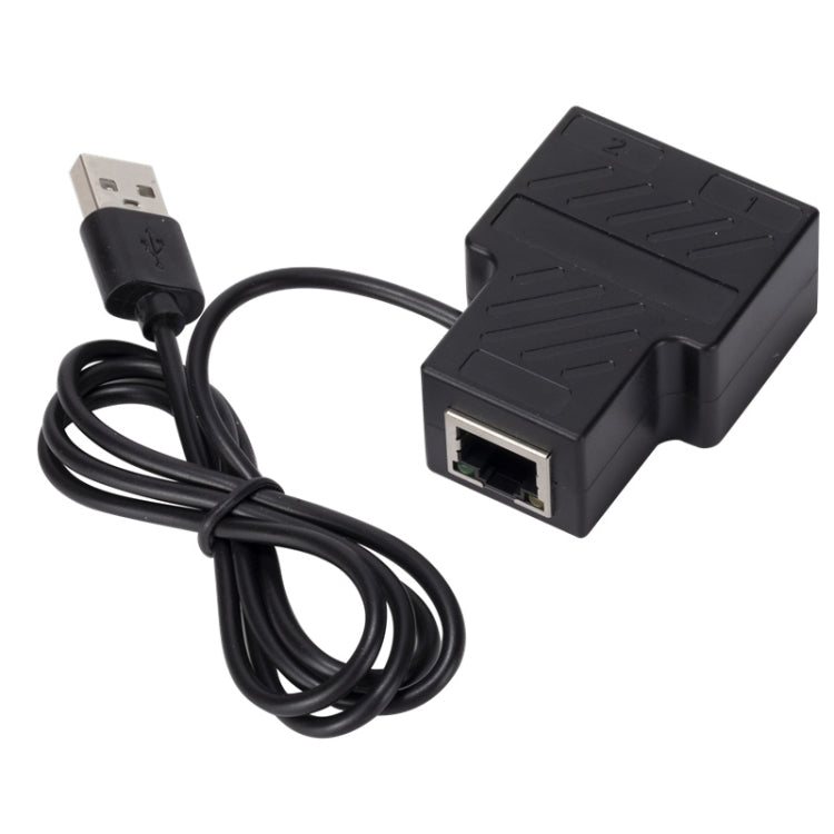 OZHW1 RJ45 1 to 2 Splitter Adapter Network 100M LAN Ethernet Female Connector - HoMEdemic™ 