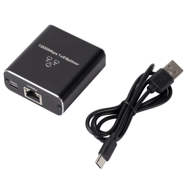 OZHW3 RJ45 1 to 2 Splitter Adapter Network 1000M LAN Ethernet Female Connector - HoMEdemic™ 