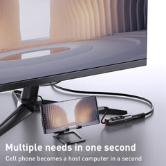 Yesido HB22 5 in 1 USB-C / Type-C Multifunction Docking Station HUB Adapter - HoMEdemic™ 