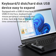 Yesido HB24 5 in 1 USB-C / Type-C Multifunction Docking Station HUB Adapter - HoMEdemic™ 