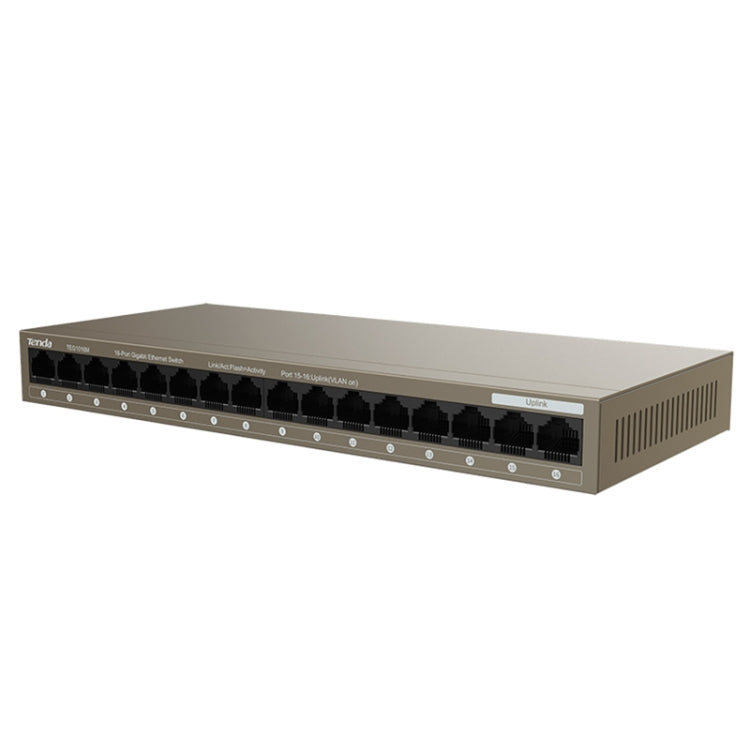 Tenda TEG1016M Desktop Metal 16-Port Gigabit Ethernet Switch Fast Establish High-Speed Network - HoMEdemic™ 