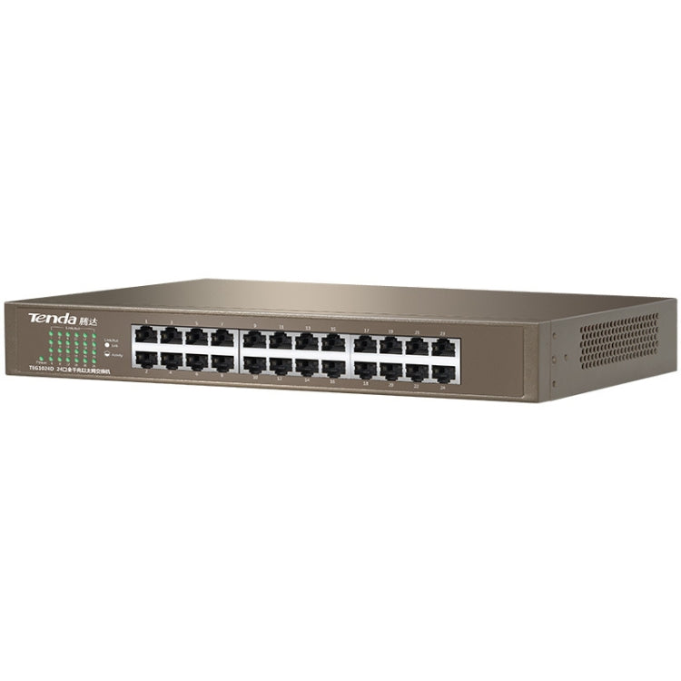 Tenda TEG1024D Desktop v7.0 24-Port Gigabit Ethernet Switch 6KV Lightning Protect - HoMEdemic™ 