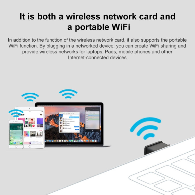 Tenda W311MI Mini USB WiFi Adapter 150Mbps Wireless Ethernet Internet Network Card - HoMEdemic™ 