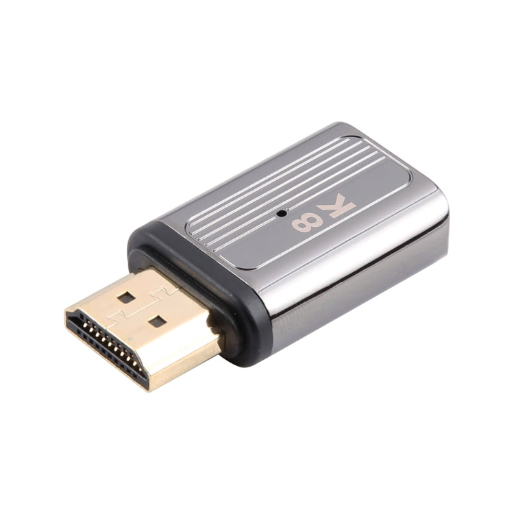 8K 60Hz HDMI Male to HDMI Female Magnetic Adapter (Gun Metal) - HoMEdemic™ 