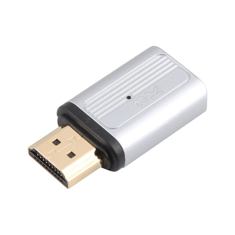 8K 60Hz HDMI Male to HDMI Female Magnetic Adapter (Silver) - HoMEdemic™ 