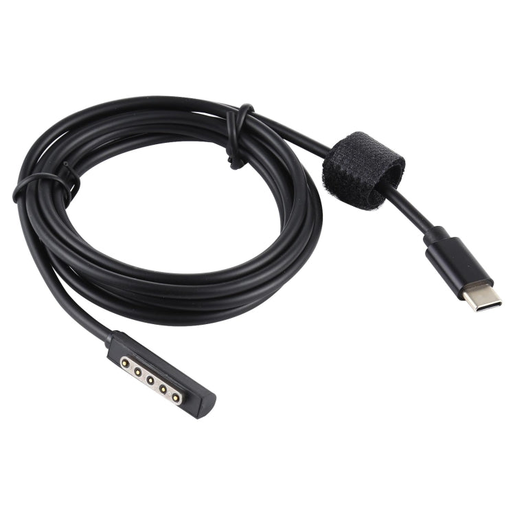 USB-C / Type-C Power Supply PD 65W Fast Charging Cable for Microsoft Surface Pro 2, Cable Length: 1.5m - HoMEdemic™ 