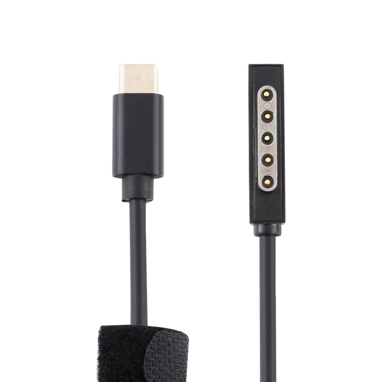 USB-C / Type-C Power Supply PD 65W Fast Charging Cable for Microsoft Surface Pro 2, Cable Length: 1.5m - HoMEdemic™ 