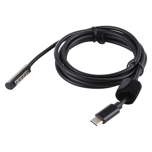 USB-C / Type-C Power Supply PD 65W Fast Charging Cable for Microsoft Surface Pro 2, Cable Length: 1.5m - HoMEdemic™ 