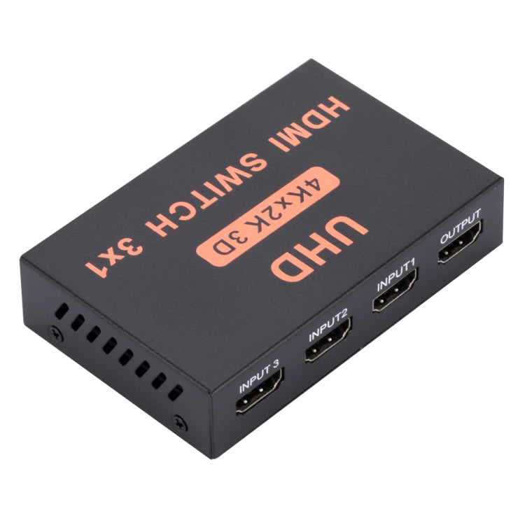 HDMI Switch 3 into 1 out 4Kx2K HD Video Switch, with Remote Control - HoMEdemic™ 