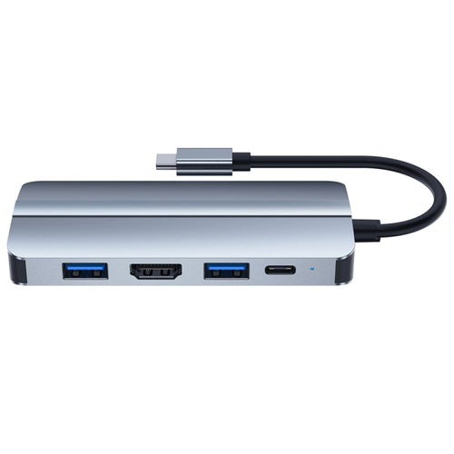 BYL-2109 5 in 1 USB-C / Type-C to USB Multifunctional Docking Station HUB Adapter - HoMEdemic™ 