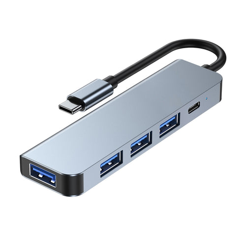 BYL-2301 5 in 1 USB-C / Type-C to USB Multifunctional Docking Station HUB Adapter - HoMEdemic™ 