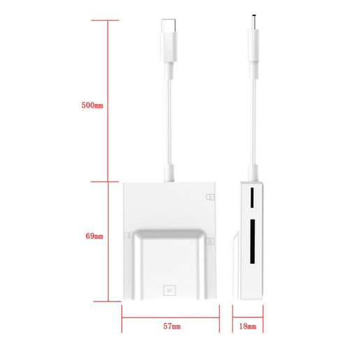 NK-3057H 4 in 1 USB-C/Type-C Multifunctional Card Reader - HoMEdemic™ 